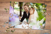 Thumbnail for Wedding custom photo puzzle of bride and groom, 1000 pieces custom puzzle | MakeYourPuzzles