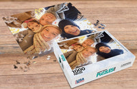 Thumbnail for 1000-piece custom photo puzzle of a family | MakeYourPuzzles