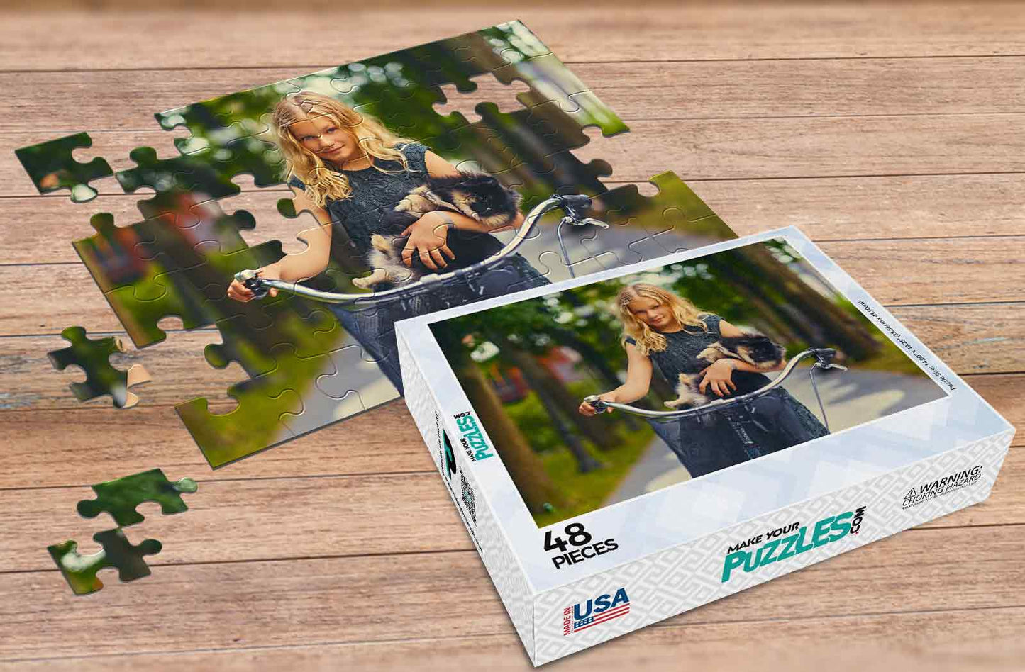 48 Piece Puzzle - Create Personalized Photo Puzzles from Your Favorite Pictures
