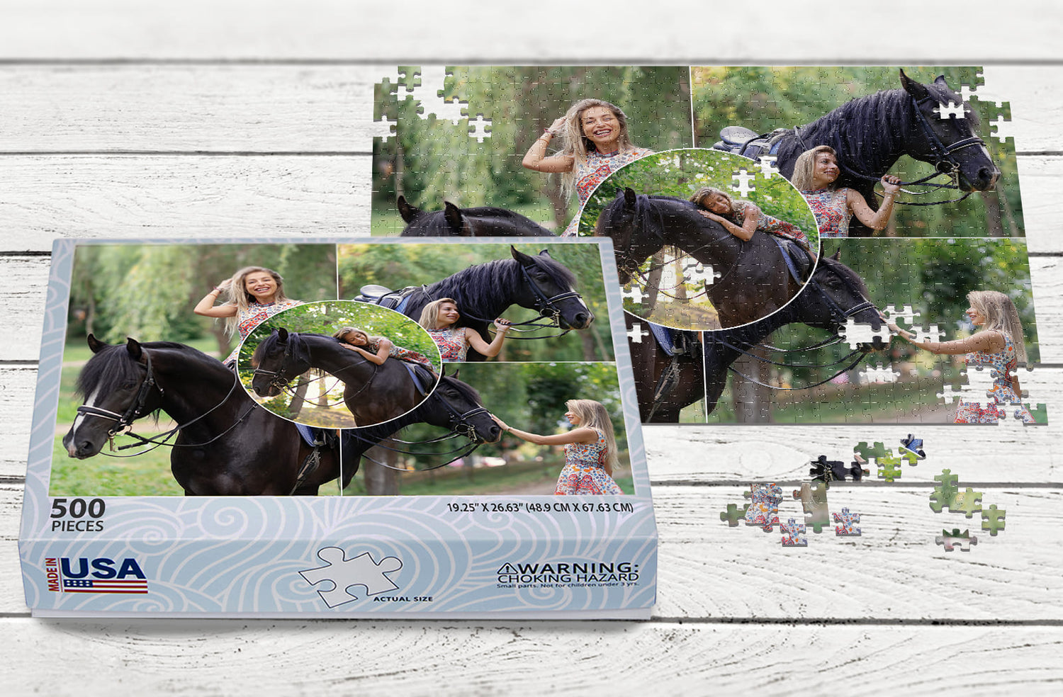 Make your Puzzle: Custom Puzzle Box 500