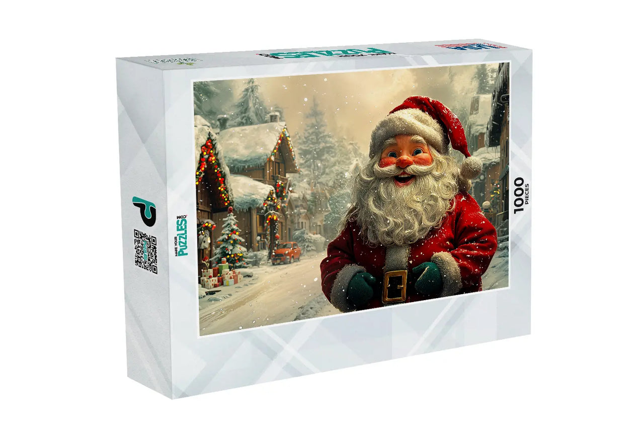 Smiling Santa Clause Puzzle | MakeYourPuzzles