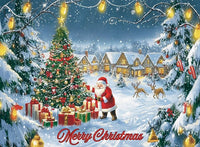 Thumbnail for Santa’s Festive Christmas Village Puzzle | MakeYourPuzzles