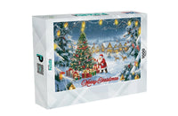 Thumbnail for Santa’s Festive Christmas Village Puzzle | MakeYourPuzzles