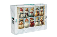 Thumbnail for Charming Snowman Collection Puzzle | MakeYourPuzzles