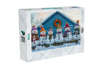 Thumbnail for Snowman Friends at the Barn Puzzle Box | MakeYourPuzzles