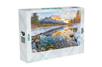Thumbnail for Sunlit Winter Reflection Puzzle Box | MakeYourPuzzles