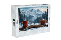 Thumbnail for Mountain View and Coffee Delight Puzzle Box | MakeYourPuzzles
