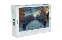 Thumbnail for Winter Bridge to Tranquility Puzzle Box | MakeYourPuzzles