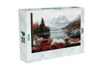 Thumbnail for Cozy Winter Retreat Puzzle Box | MakeYourPuzzles
