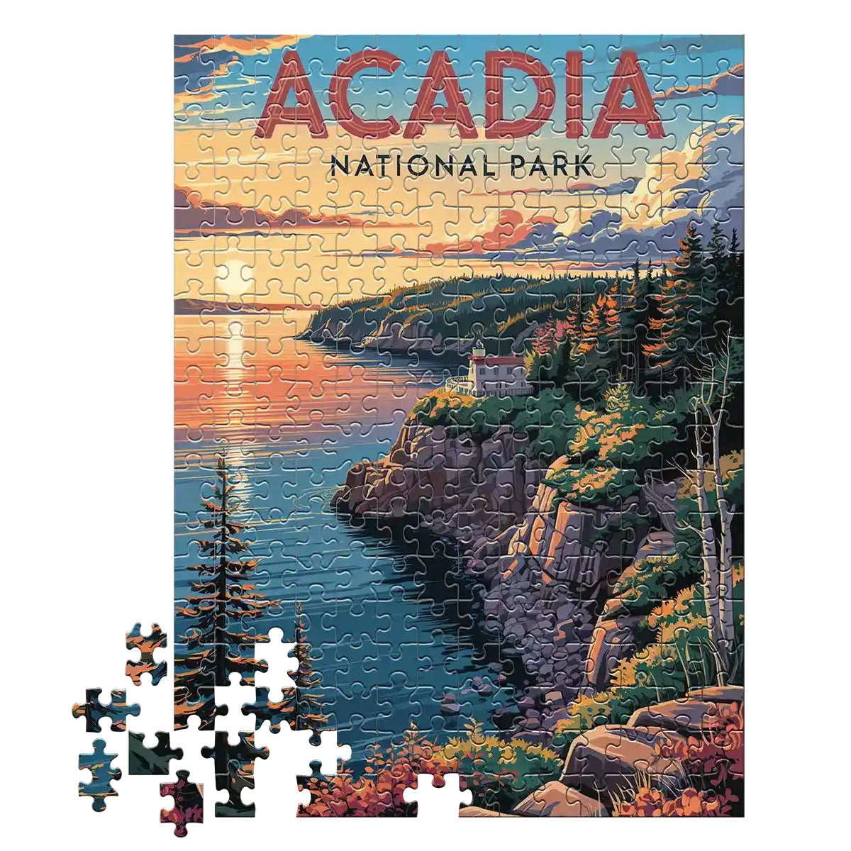 Acadia National Park 252 piece puzzle by MakeYourPuzzles