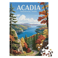 Thumbnail for Acadia National Park Fall 1000 piece puzzle by MakeYourPuzzles