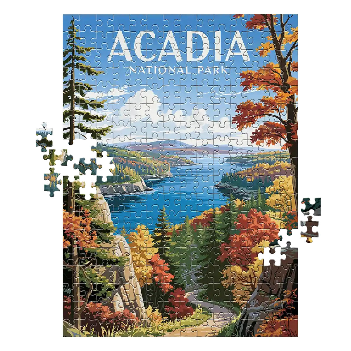 Acadia National Park Fall 252 piece puzzle by MakeYourPuzzles