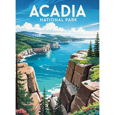 Acadia National Park Puzzle Summertime by MakeYourPuzzles