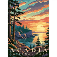 Thumbnail for Acadia National Park Puzzle Sunset by MakeYourPuzzles