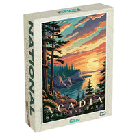 Thumbnail for Acadia National Park Sunset 1000 piece puzzle box by MakeYourPuzzles