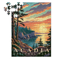 Thumbnail for Acadia National Park Sunset 252 piece puzzle by MakeYourPuzzles