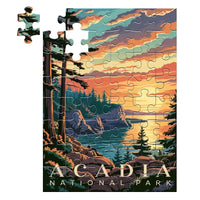 Thumbnail for Acadia National Park Sunset 48 piece puzzle by MakeYourPuzzles