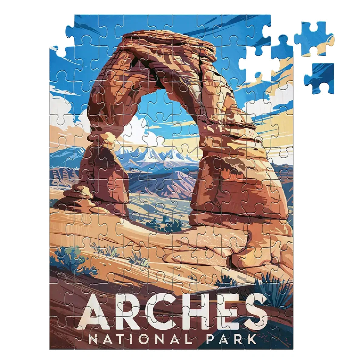 Arches National Park Puzzle 100 piece puzzle by MakeYourPuzzles