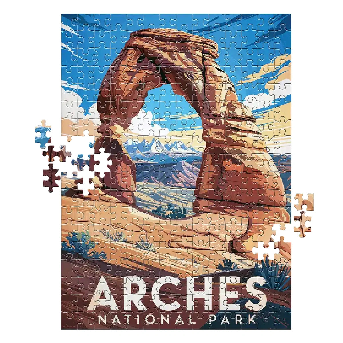 Arches National Park Puzzle 252 piece puzzle by MakeYourPuzzles