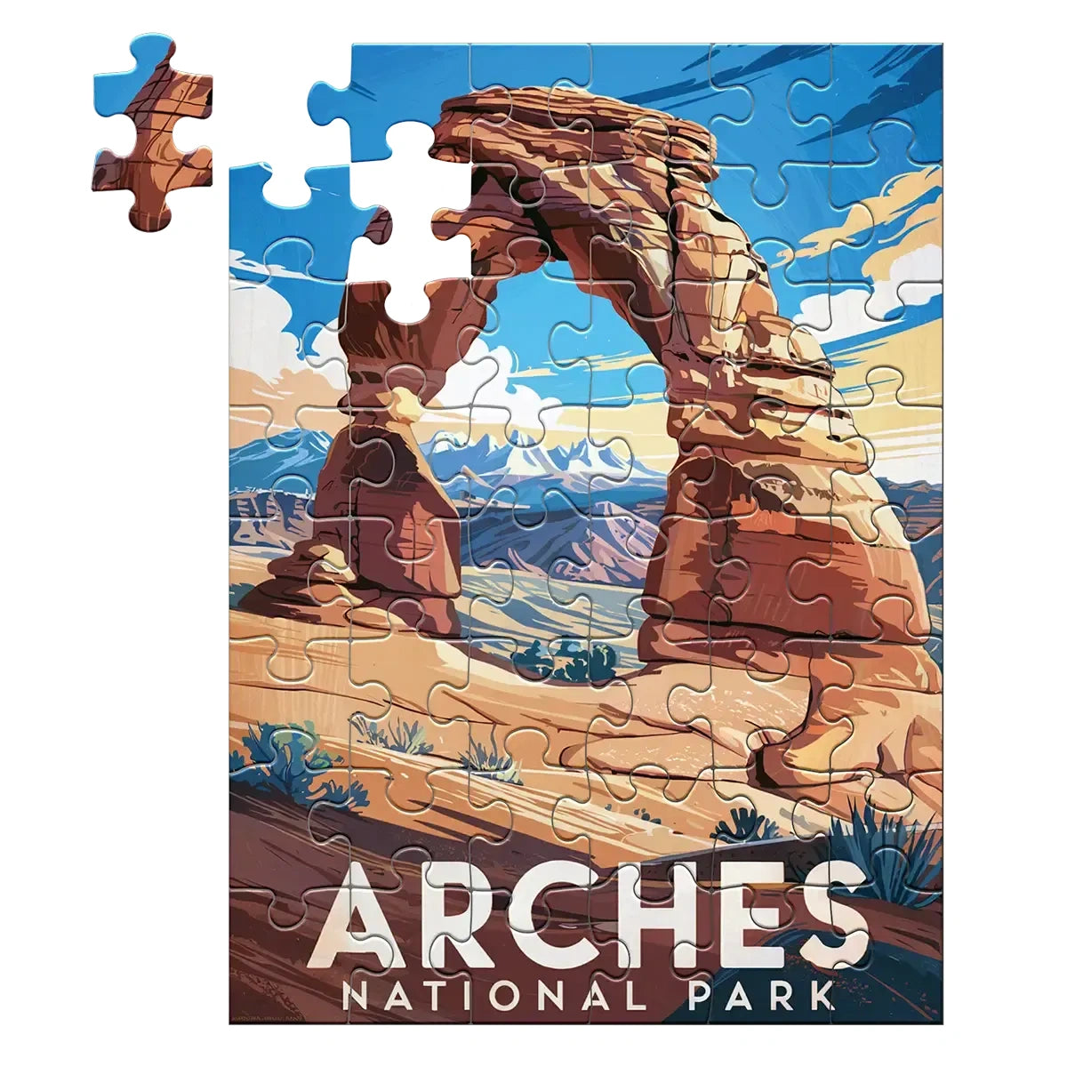 Arches National Park Puzzle 48 piece puzzle by MakeYourPuzzles