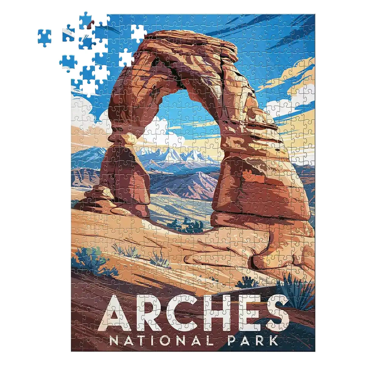 Arches National Park Puzzle 500 piece puzzle by MakeYourPuzzles
