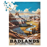 Thumbnail for Badlands National Park Puzzle 1000 piece puzzle by MakeYourPuzzles