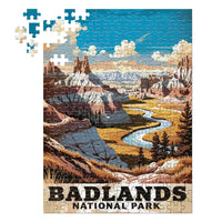 Thumbnail for Badlands National Park Puzzle 252 piece puzzle by MakeYourPuzzles