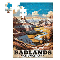 Thumbnail for Badlands National Park Puzzle 48 piece puzzle by MakeYourPuzzles