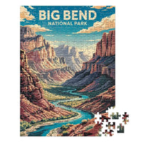 Thumbnail for Big Bend National Park 252 piece puzzle by MakeYourPuzzles