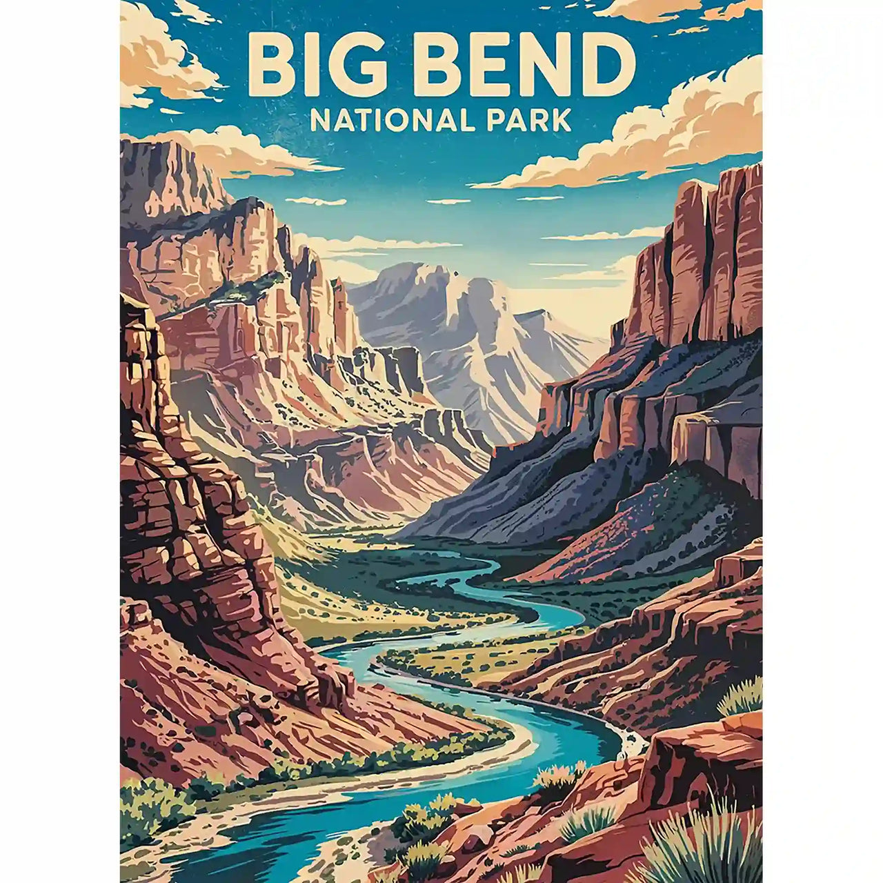 Big Bend National Puzzle by MakeYourPuzzles