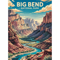 Thumbnail for Big Bend National Puzzle by MakeYourPuzzles