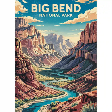 Big Bend National Puzzle by MakeYourPuzzles