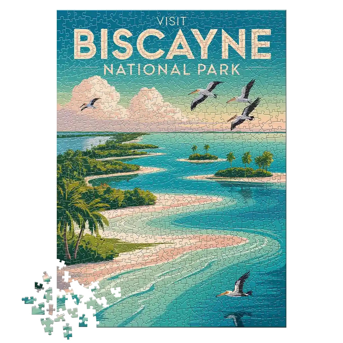 Biscayne National Park Puzzle Sandbars 1000 piece by MakeYourPuzzles
