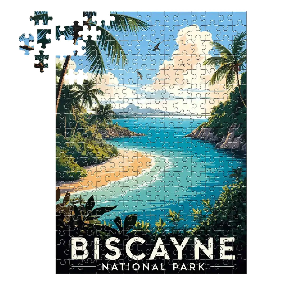 Biscayne National Park Beach 252 piece puzzle by MakeYourPuzzles