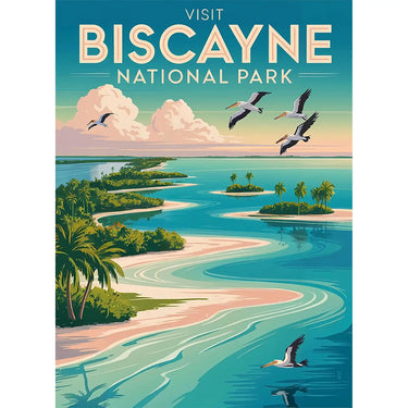 Biscayne National Park Puzzle Sandbars by MakeYourPuzzles