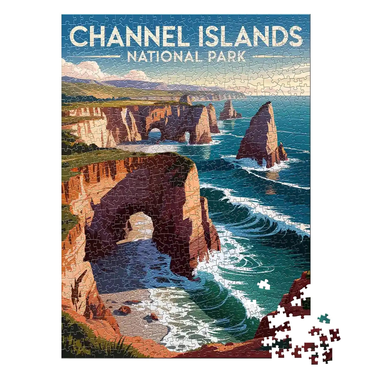 Channel Islands National Park 1000 piece puzzle by MakeYourPuzzles