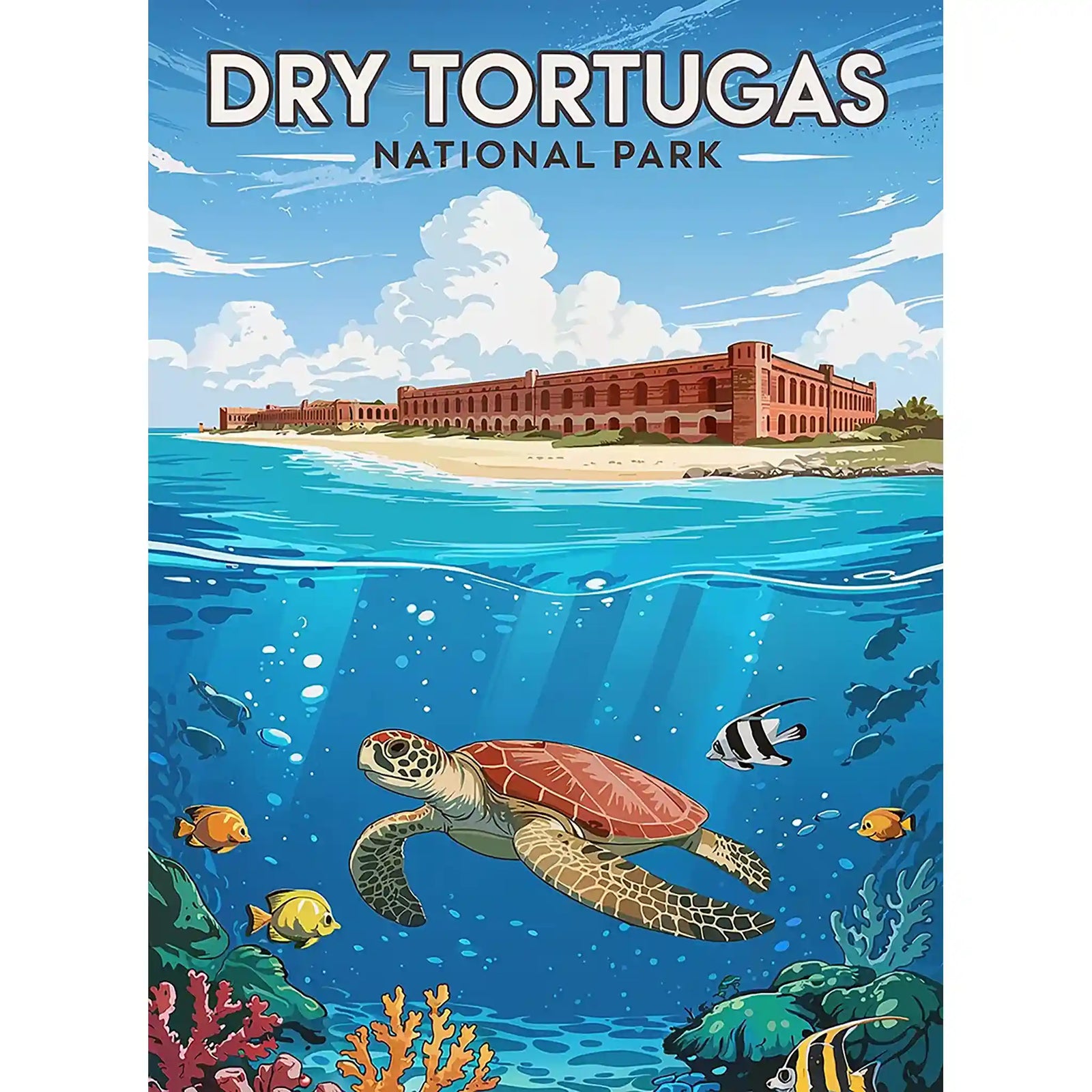 Dry Tortugas National Park Puzzle by MakeYourPuzzles