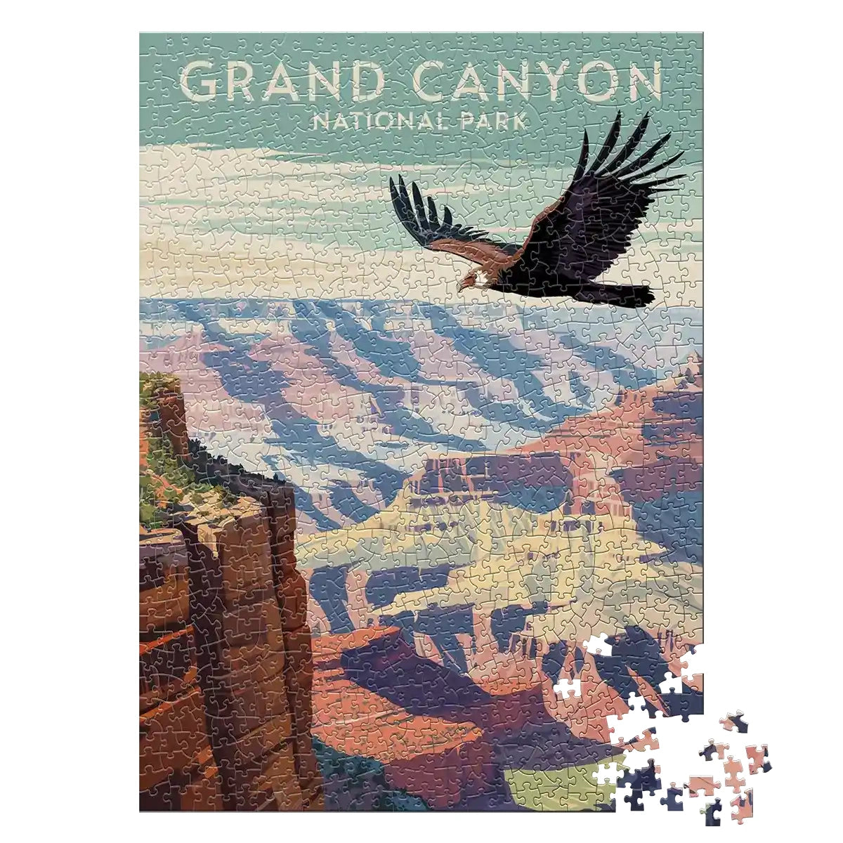 Grand Canyon National Park Condor 1000 piece puzzle by MakeYourPuzzles