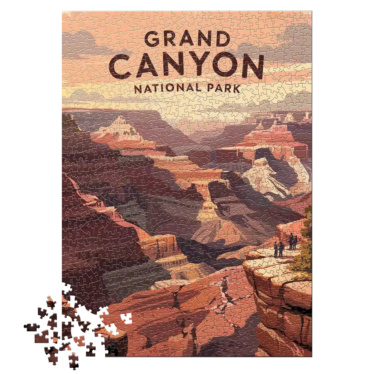 Grand Canyon National Park Mather Point 1000 piece puzzle by MakeYourPuzzles