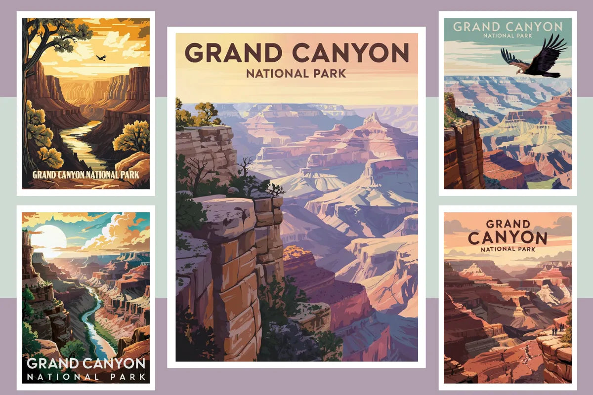 Grand Canyon National Park Puzzles Collection by MakeYourPuzzles
