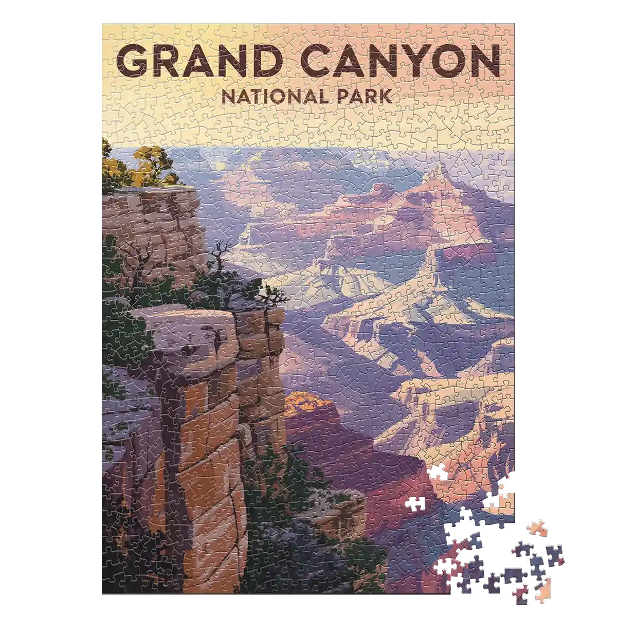 Grand Canyon National Park Puzzle South Rim scene 1000 piece by MakeYourPuzzles