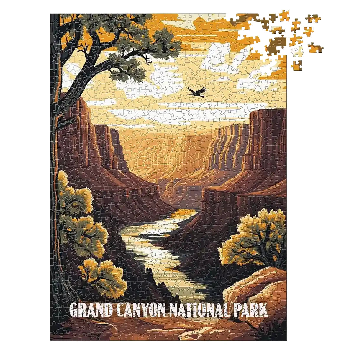 Grand Canyon National Park Vista 1000 piece puzzle by MakeYourPuzzles
