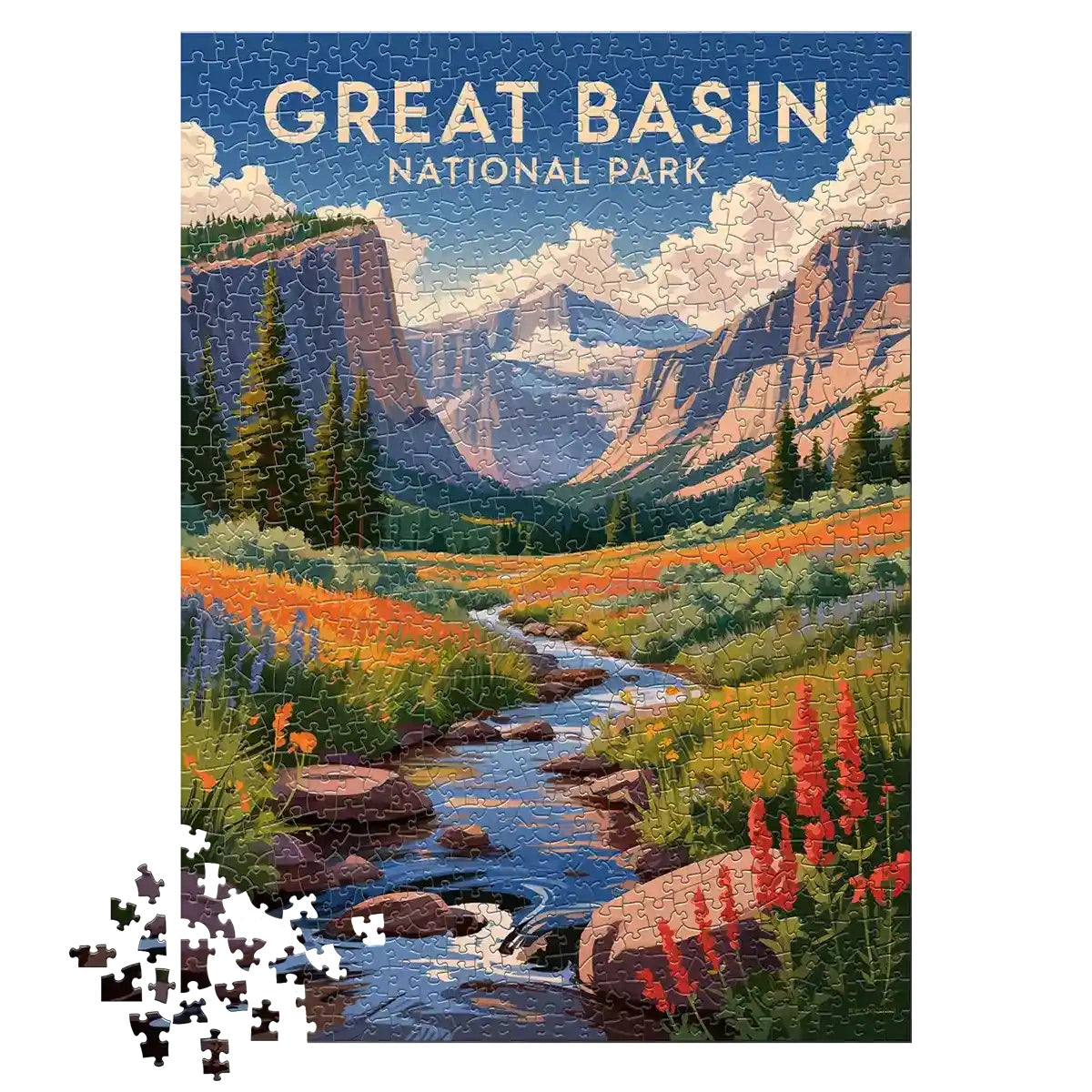 Great Basin National Park 1000 piece puzzle by MakeYourPuzzles