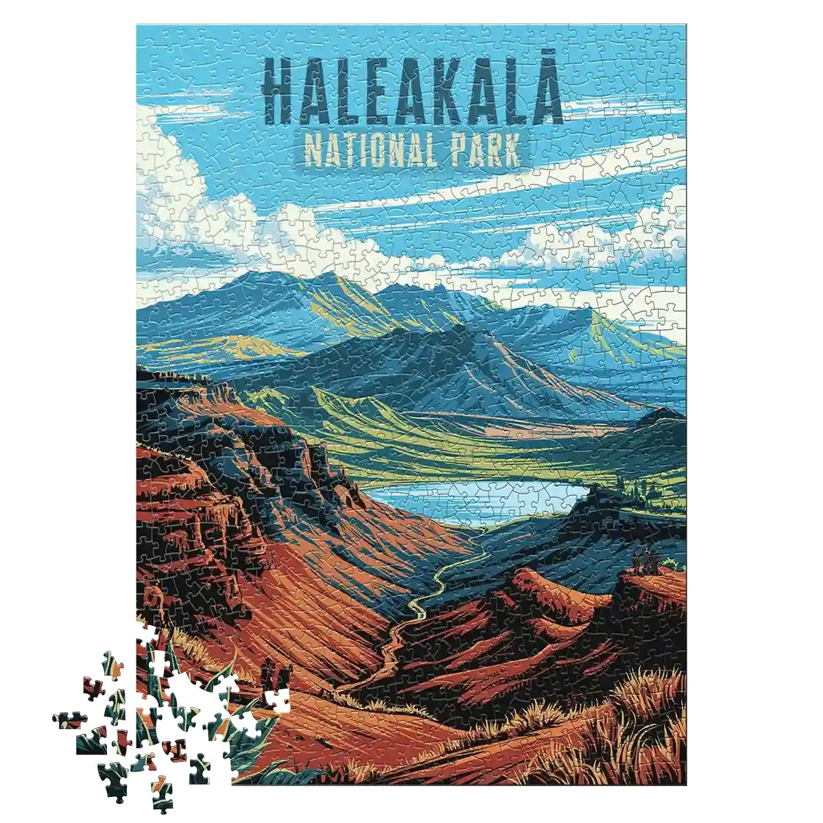 Haleakala National Park 1000 piece puzzle by MakeYourPuzzles