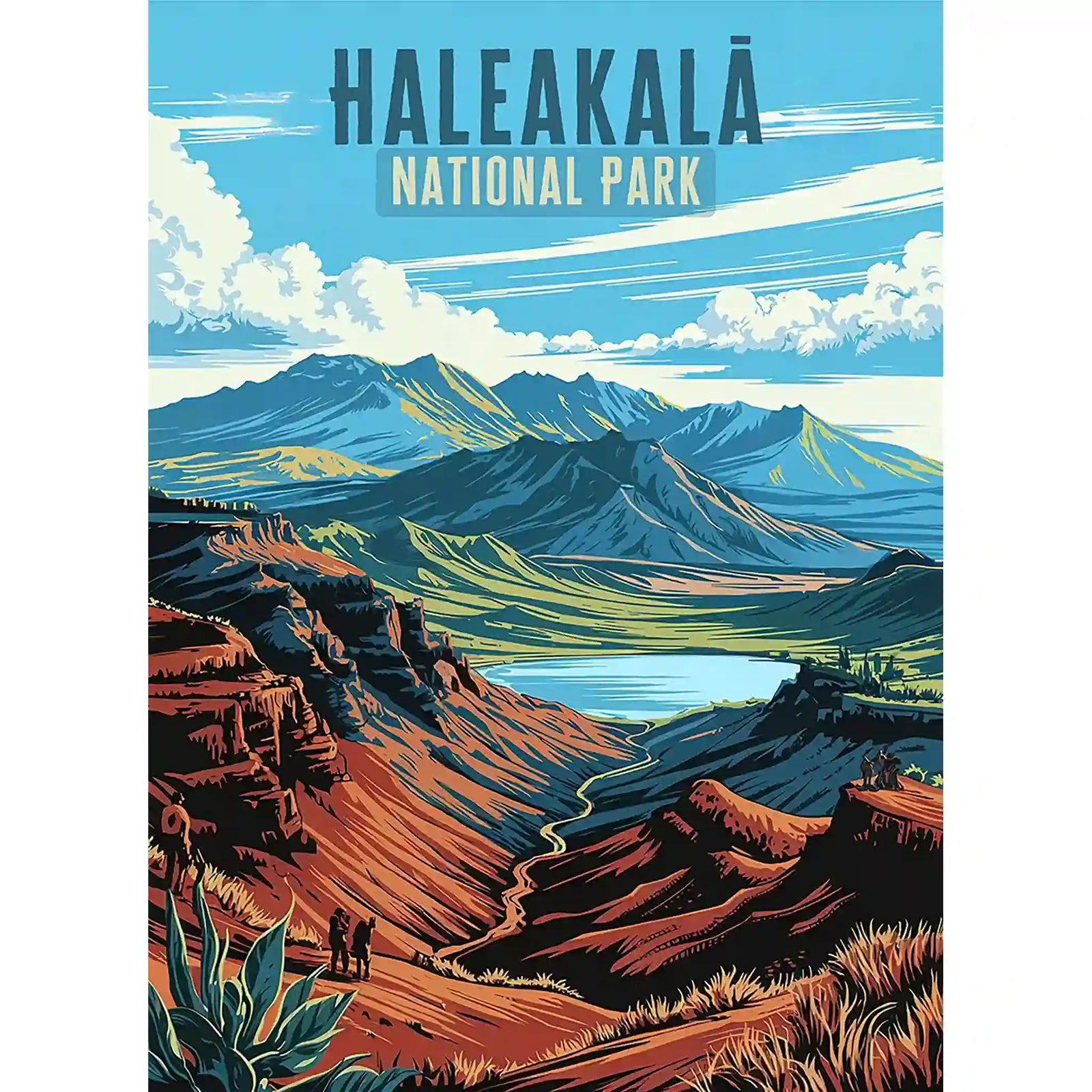 Haleakala National Park Puzzle by MakeYourPuzzles | Premium Jigsaw Puzzle made in the USA