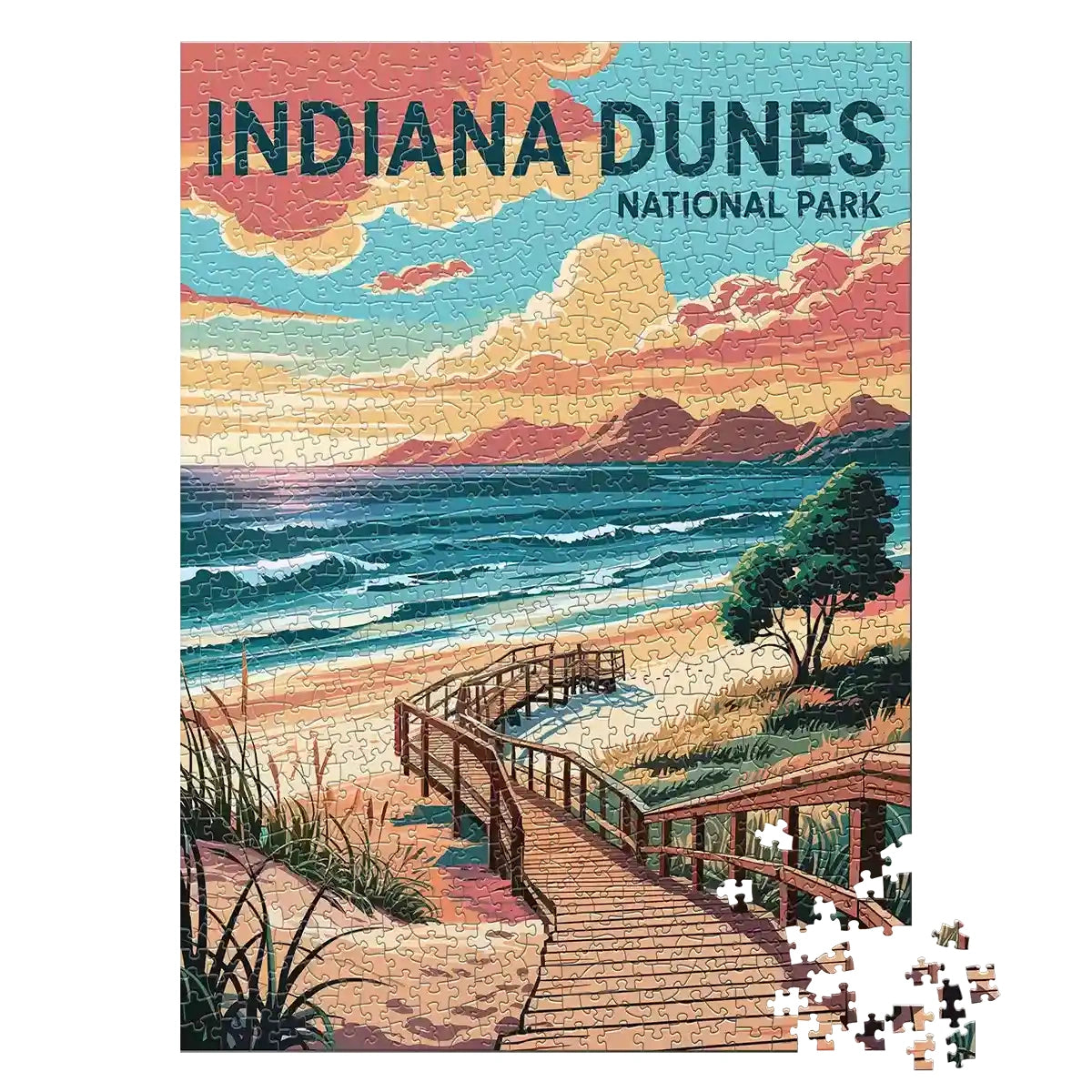 Indiana Dunes National Park 1000 piece puzzle by MakeYourPuzzles