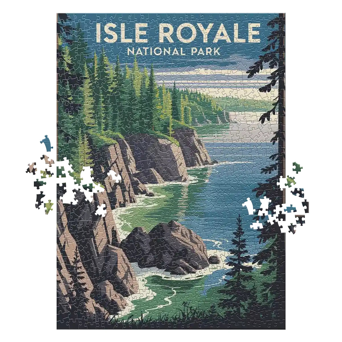 Isle Royale National Park 1000 piece puzzle by MakeYourPuzzles