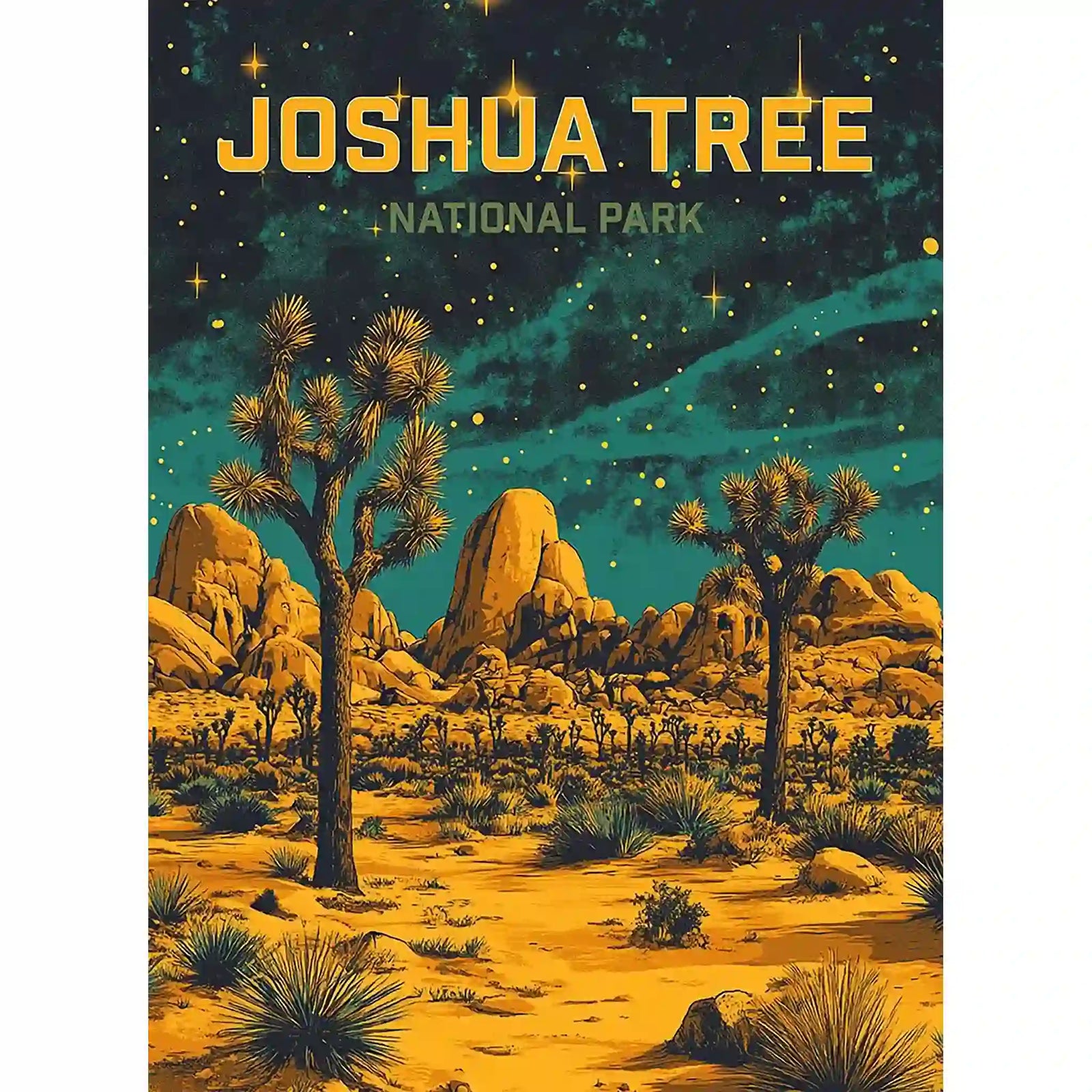 Joshua Tree National Park Puzzle by MakeYourPuzzles | Premium Jigsaw Puzzle made in the USA