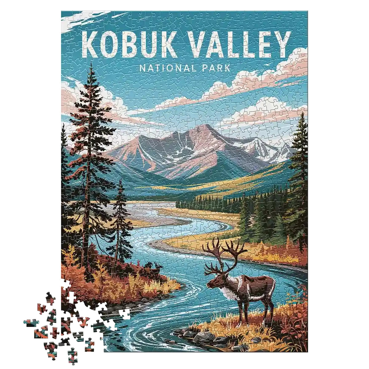 Kobuk Valley National Park 1000 piece puzzle by MakeYourPuzzles