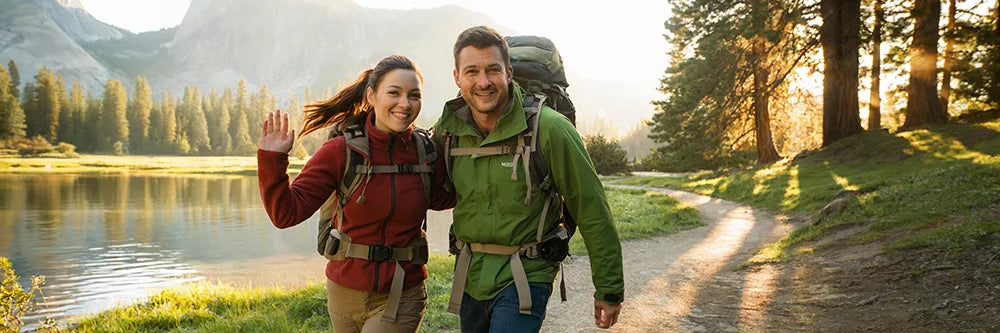 Make Your Own National Park Puzzle Couple Hiking | MakeYourPuzzles
